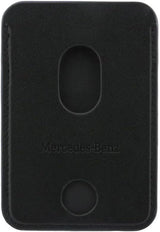 Mercedes Benz Leather Magnetic Card Holder Black - MECSMPUDCSK