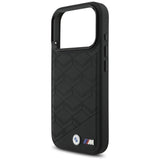 BMW M Shape Logo Case with MagSafe for iPhone 17 Pro 6.3" Black - BMHMP17L25PCSSPK