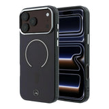 Mercedes Double Layer Iconic Logo Case with MagSafe for iPhone 17/18 Pro Max 6.9" Burgundy - MEHMP18X25HYILR