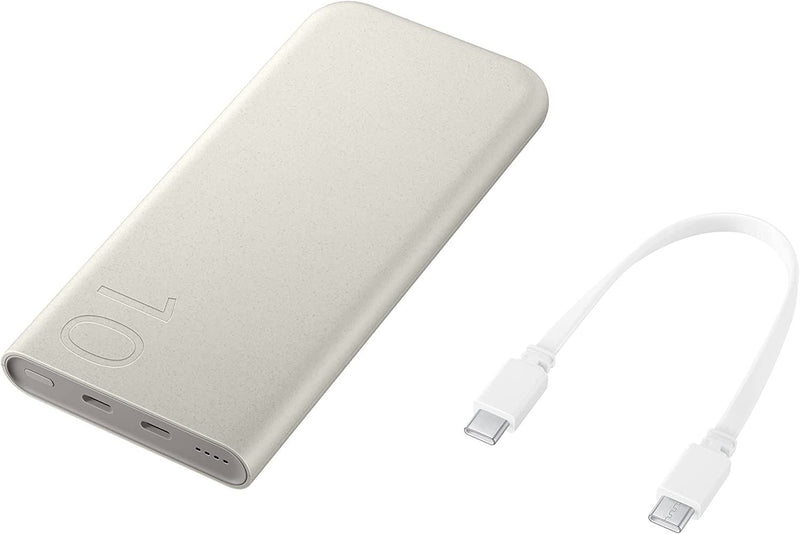 Samsung 25W Beige Dual USB C Battery Pack 10000 mAh - EB-P3400XUEGEU