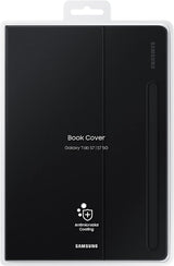 Samsung Galaxy Tab S7/S8 Book Cover Black - EF-BT630PBEGEU
