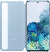 Samsung Galaxy S20 Smart Clear View Cover Blue - EF-ZG980CLEGEU