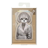 Nimmy Fashion & Cute Teddy Series Embroidery Magnetic Stand with MagSafe Brown - N-CXMC-ZJKT-14