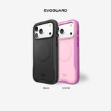 Tech21 Evo Guard Case with MagSafe & Holster for iPhone 17/18 Pro Max 6.9" Black - T21-11671