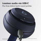 Beats Studio Pro Wireless Active Noise Cancellation Headphone USB C Audio Navy A2924 - MQTQ3AE/A