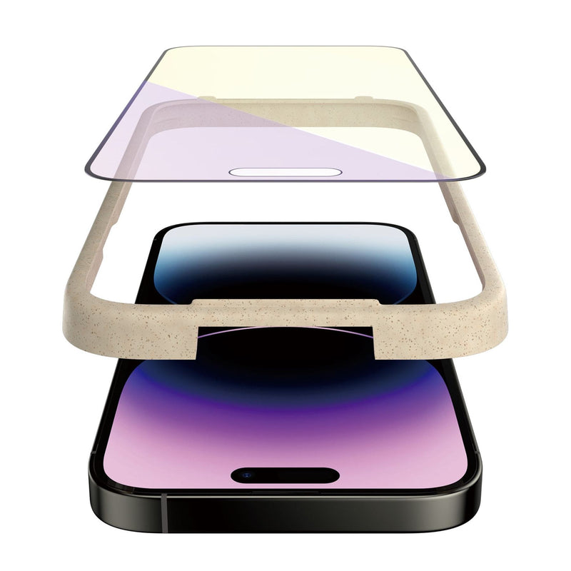 Panzer Glass Ultra Wide Fit Anti Blue Light Screen Protection for iphone 14 Pro Max 6.7" - 2794