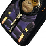 Nimmy Cool & Cute 2.0 Gorilla Case for iPhone 16 Pro Max 6.9" Black - N-KM-iP16-Pro-Max-016