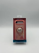 Nimmy Big Eye Cute Pet Bischon Fraise Dog Face Case with Detachable MagSafe Grip for iPhone 17 Air 6.5" Pink - N-XDY-CXZJZH-IP17-AIR-02-A
