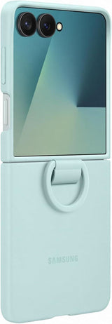 Samsung Galaxy Z Flip 7 6.9" Silicone Case with Ring Mint - EF-PF766TMEGWW