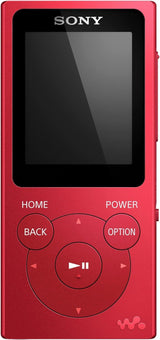 Sony Walkman NW-E394R 8 GB MP3 Player with FM Radio Red - N160416W