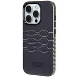 Audi IML Hard Case with MagSafe for iPhone 15 Pro 6.1" Black - AU-IMLMIP15P-A6/D3-BK