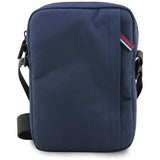 BMW M Series Nylon Pockets 8" Tablet Bag with Metal Logo Navy Blue - BMTB8PNYPOV