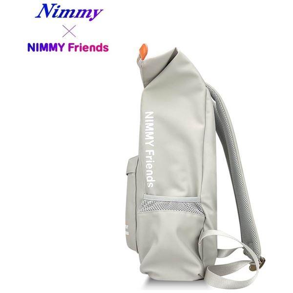 Nimmy Glasses Cool Cat Laptop Backpack Grey - N-KM-DNBB-011