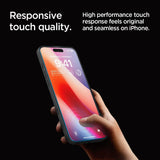 Spigen Glastr EZ Fit HD Screen Protector for iPhone 16 Pro Max 6.7" 1 Pack - AGL07914