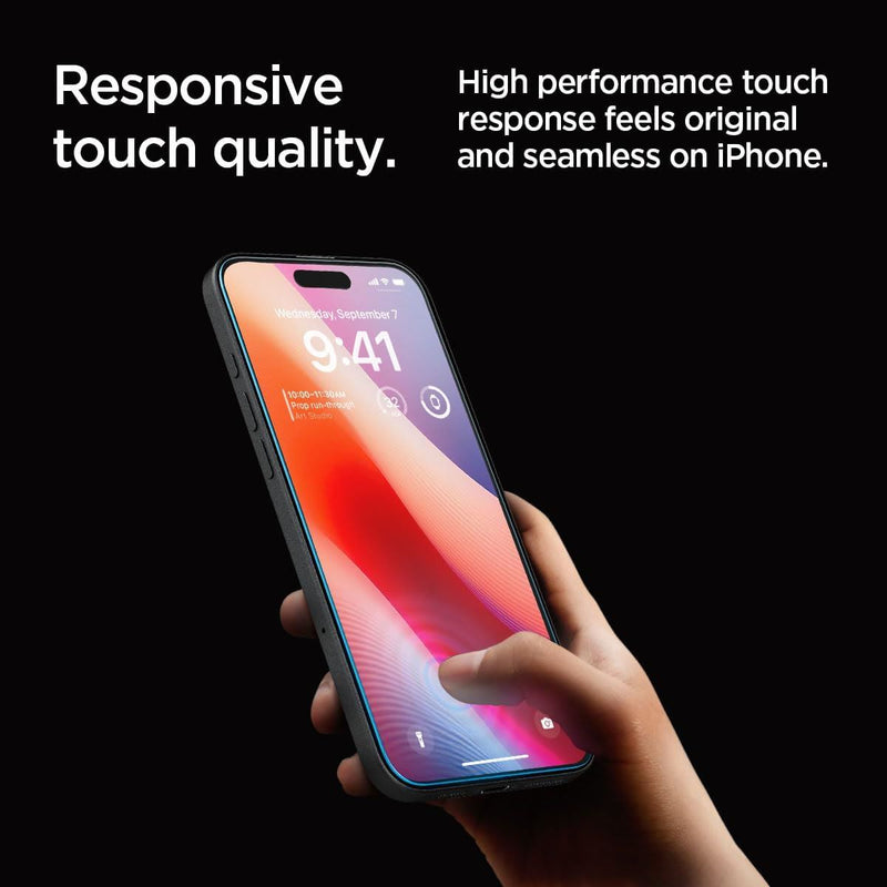 Spigen Glastr EZ Fit HD Screen Protector for iPhone 16 Pro Max 6.7" 1 Pack - AGL07914