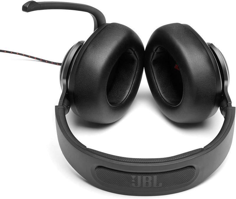 JBL Quantum 200 Wired Over Ear Gaming Headset with Mic Black - JBLQUANTUM200BLK