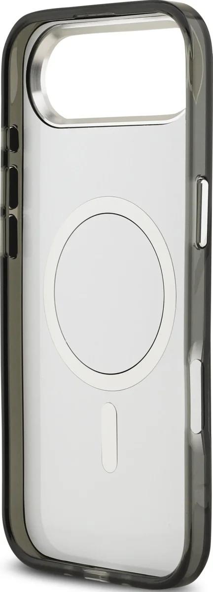 Karl Lagerfeld IML Aquarelle Karl and Choupette Case for iPhone 17 Air 6.5" Black - KLHMP17MHMKCAQOK