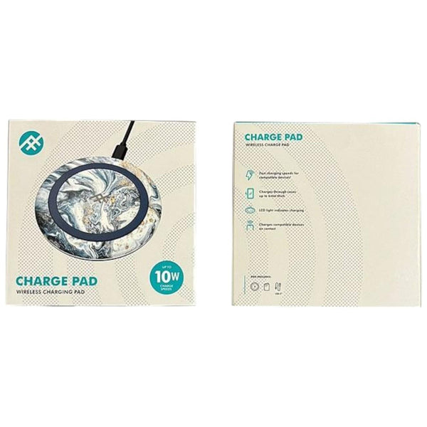 iFrogz 10W Qi Wireless Charging Pad Aqua Marble - 304006787