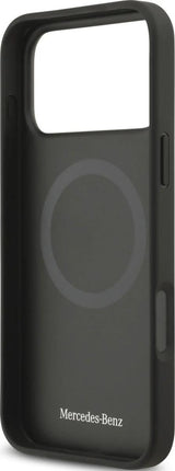 Mercedes Leather The Move Case with MagSafe for iPhone 17 Pro Max 6.9" Taupe - MEHMP17X25ROLAUT