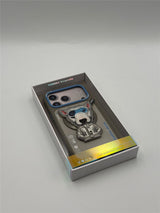 Nimmy Cool & Cute 2.0 Terrier Dog Case with MagSafe Stand for iPhone 17 Pro Max 6.9" Grey Blue - N-YJKM-CXZJZH-IP17-PRO-MAX-019