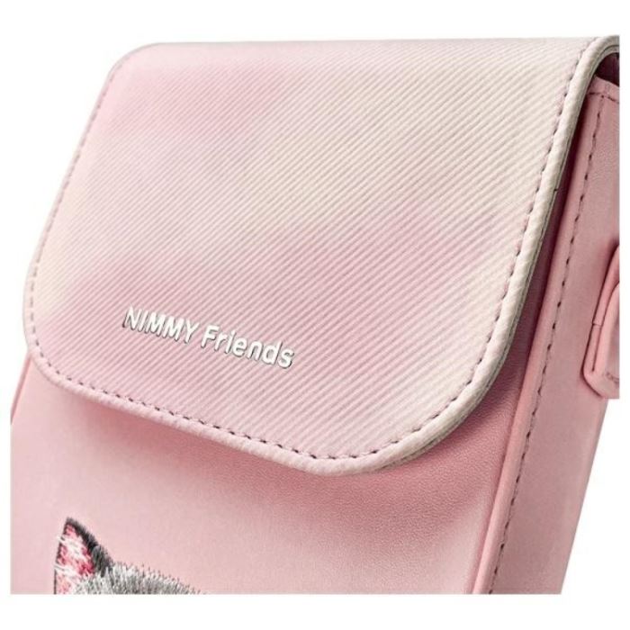 Nimmy Big Eyed Pet 2.0 Cat Phone Bag Pink - N-XDY-SJB-07