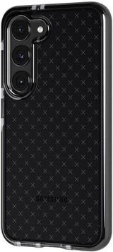 Tech21 Evo Check Case for Samsung Galaxy S23 6.1" Clear Black - T21-10069