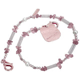 Nimmy Big Eye Cute Pet White Cat Mobile Phone Chain Bag Charm Crystal Bracelet Pink - N-CXMC-SL-04