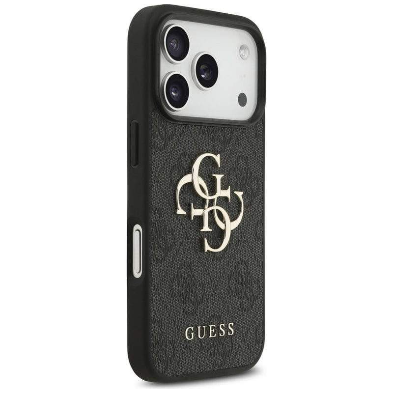 Guess 4G Big Logo Case for iPhone 17 Pro Max 6.9" Black - GUHCP17X4GMGGR