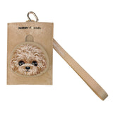 Nimmy Big Eye Cute Pet Teddy Face Card Sleeve Holder Brown - N-XDY-KT-014