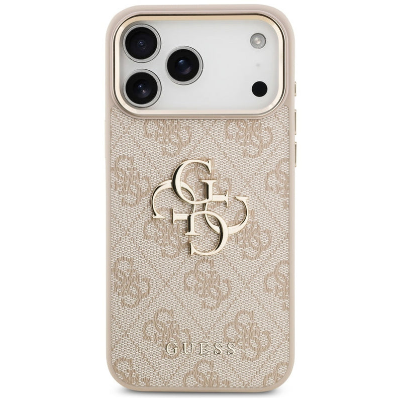 Guess Big 4G Classic Logo Case for iPhone 17 Pro Max 6.9" Rose Gold - GUHCP17X4GMGCPI