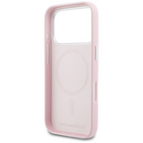 Karl Lagerfeld Karl Head Logo Case with MagSafe for iPhone 17 Pro Max 6.9" Pink - KLHMP17X5PGFKHGP
