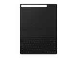 Samsung Galaxy Tab S9/S10 Plus FE 12.4" Book Cover French Keyboard Slim Black - EF-DX820BBEGFR