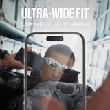 Panzer Glass Ultra Wide Fit Screen Protector for iPhone 15 Plus 6.7" - SAFE95536