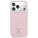 Karl Lagerfeld Karl Head Logo Case with MagSafe for iPhone 17 Pro Max 6.9" Pink - KLHMP17X5PGFKHGP