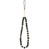 Guess 4G Triangle Logo With Pearl Strap MagSafe Case for iPhone 17 Pro 6.3" Black - GUHMP17LP4TSDPPSK