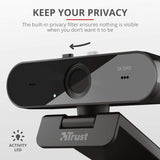 Trust Taxon QHD 2K Webcam Black - 24228