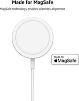 Belkin 15W Boost Charge Pro Wireless Charging pad with MagSafe White - WIA004dsWH