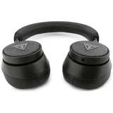 Guess PU 4G Triangle Logo Bluetooth Wireless On Ear Headphones Black - GUBHC15PMRTRK