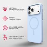 Tech21 Evo Pulse Fauxven Case with MagSafe for iPhone 17/18 Pro Max 6.9" Sable - T21-11683