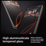Spigen Glastr EZ Fit HD Screen Protector for iPhone 16 Pro Max 6.7" 2 Pack - AGL07907