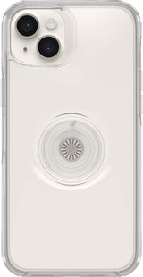 Otterbox Symmetry Series Popsockets for iphone 14 Plus 6.7" Clear 77-88778