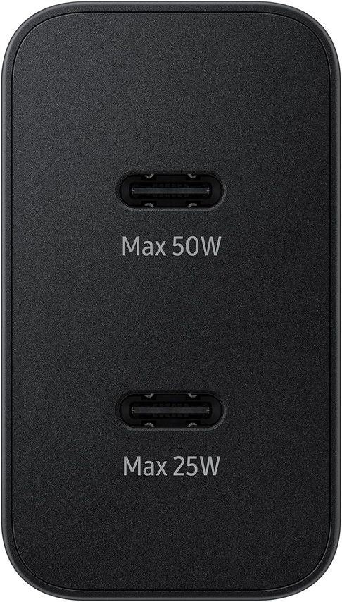 Samsung 50W USB C Mains Charger with 5 Amp Type C Cable Black EU Plug - EF-T5020XBEGWW