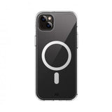 Xqisit Antishock Mag Case with MagSafe for iphone 15 Plus 6.7 Clear - 54488
