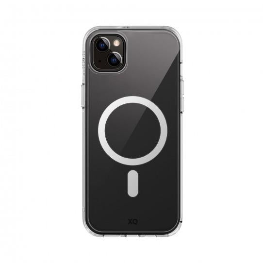 Xqisit Antishock Mag Case with MagSafe for iphone 15 Plus 6.7 Clear - 54488