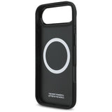 BMW M Tricolor Metal Logo Case with MagSafe for iPhone 17 Air 6.5" Grey - BMHMP17M25PCSPEG