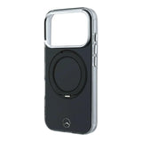 Mercedes Iconic Logo Case with 360 MagSafe Ring Stand for iPhone 17/18 Pro Max 6.9" Black - MEHMP18X25HRSILK