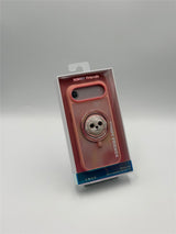 Nimmy Big Eye Cute Pet Bischon Fraise Dog Face Case with Detachable MagSafe Grip for iPhone 17 Air 6.5" Pink - N-XDY-CXZJZH-IP17-AIR-02-A