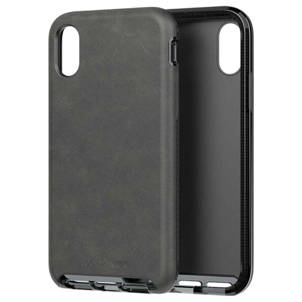 Tech 21 Evo Luxe Case Back Cover for iphone X XS Black T21-5984