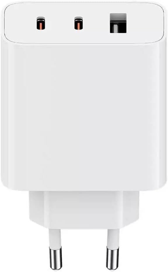 Xiaomi Mi 67W GaN Charger 2 USB C & 1 USB A 2C1A EU Plug White - BHR7493EU