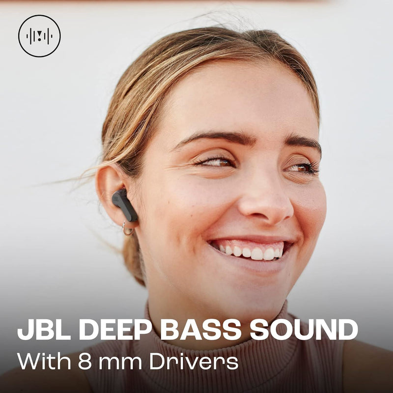 JBL Harman Wave Beam TWS Wireless In Ear Headphones Black - JBLWBEAMBLK